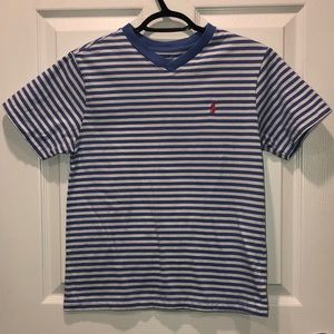 Big Boys Ralph Lauren V-Neck T-Shirt